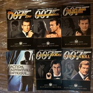 OO7 James Bond Ultimate Edition 2 DVD video Collection featuring iconic films 5